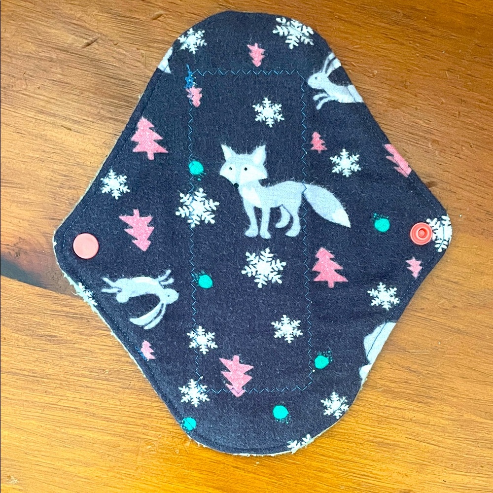 Fox Print Reusable Cloth Pad